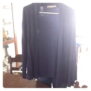 Blue cardigan